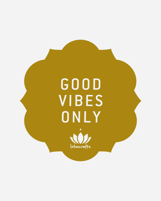 Yoga Mat Sticker BLESSED