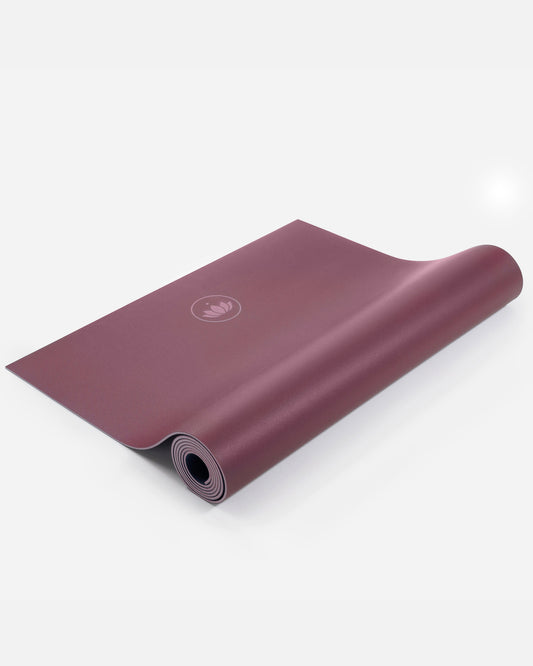 Wild Ginger - Arise Yogamatte aus Naturkautschuk ausgerollt halb | Lotuscrafts