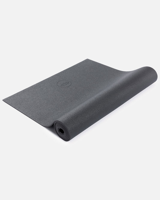Anthrazit - Anthracite Detailbild Seitlich Yogamatte Mudra Pro