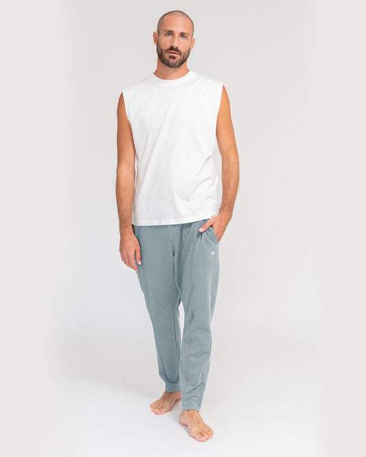 Stone Blue - Model Product Shot Full