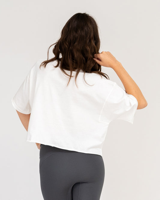 Marshmallow - Lotuscrafts Yoga Top Model Back