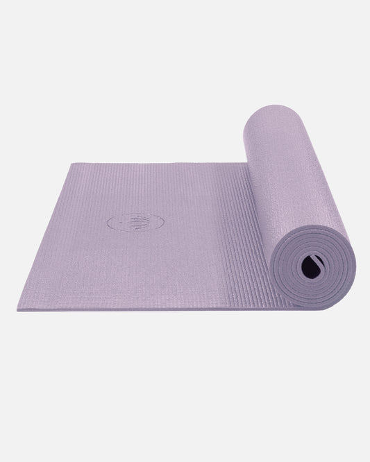 Lavender Fog - Yogamatte Mudra Studio seitlich aufgerollt | Lotuscrafts