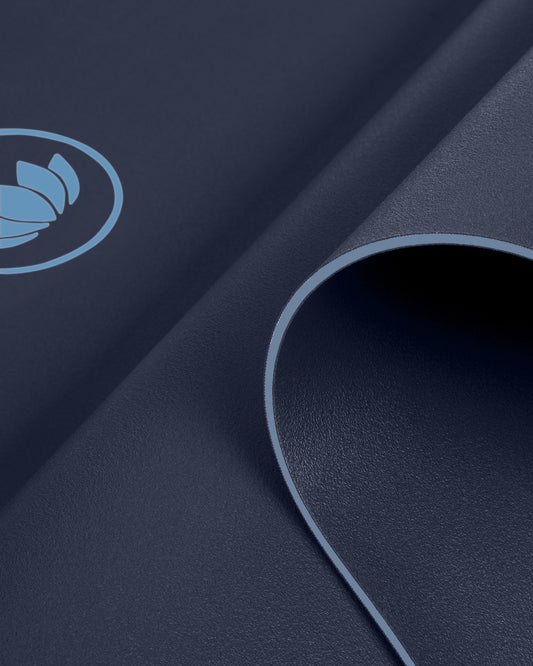 Midnight Blue - Arise Yogamatte aus Naturkautschuk detail | Lotuscrafts