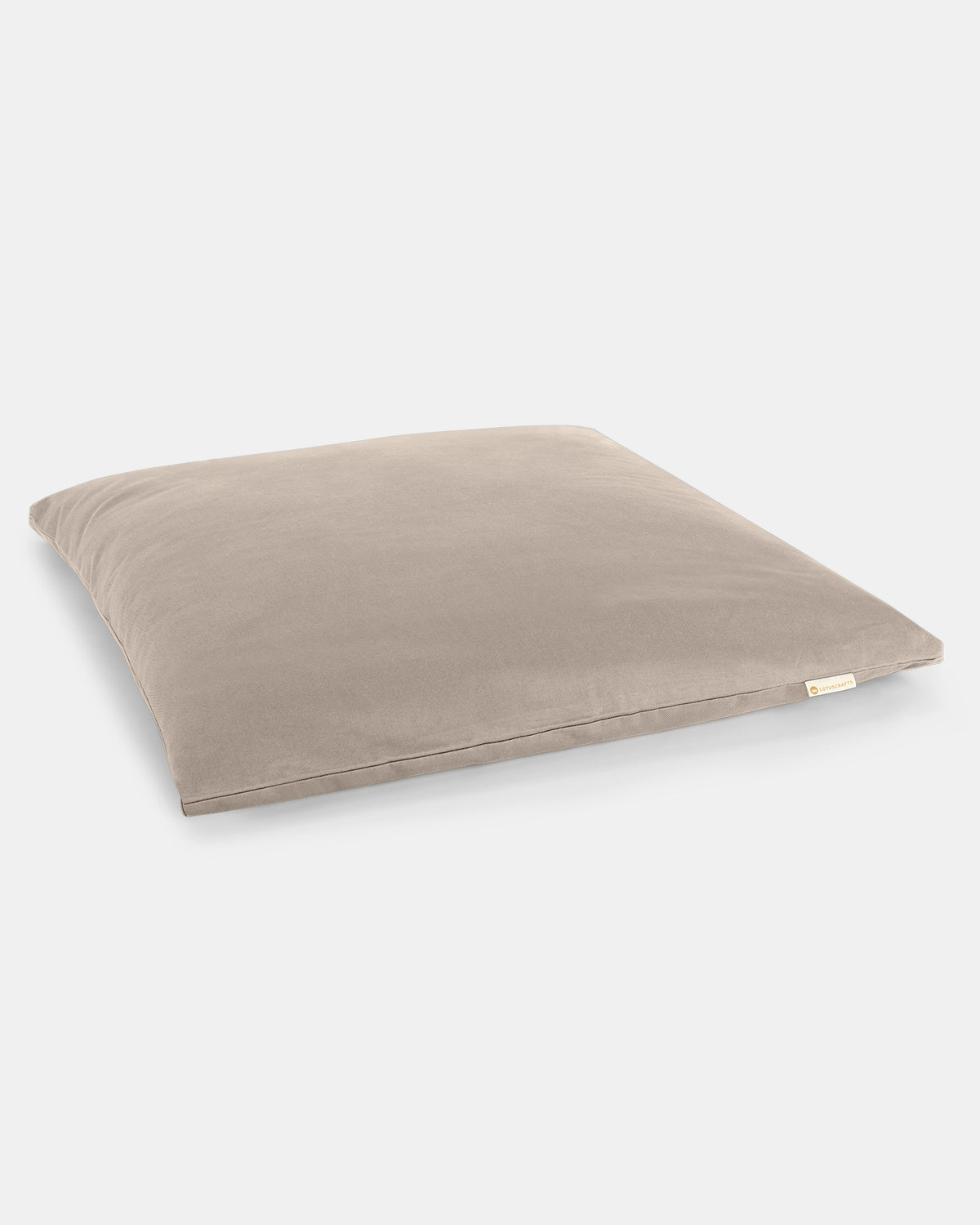 Light Taupe - Meditationsmatte seitliche Ansicht | Lotuscrafts