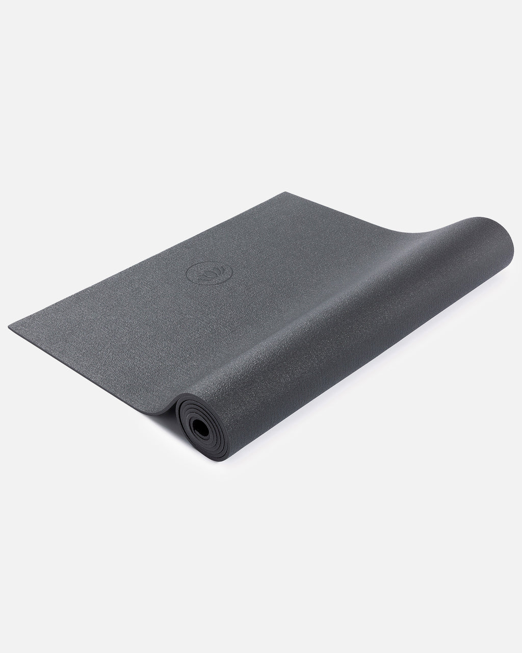 Anthrazit - Anthracite Detailbild Seitlich Yogamatte Mudra Pro