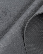 Anthrazit - Anthracite Detailbild Zoom In Oberflächen Struktur Yogamatte Mudra Pro