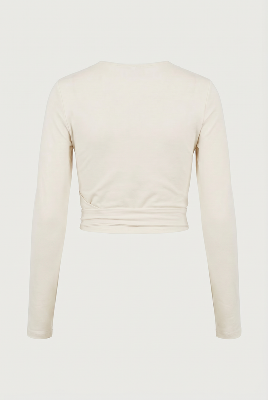 Amina Wrap Top