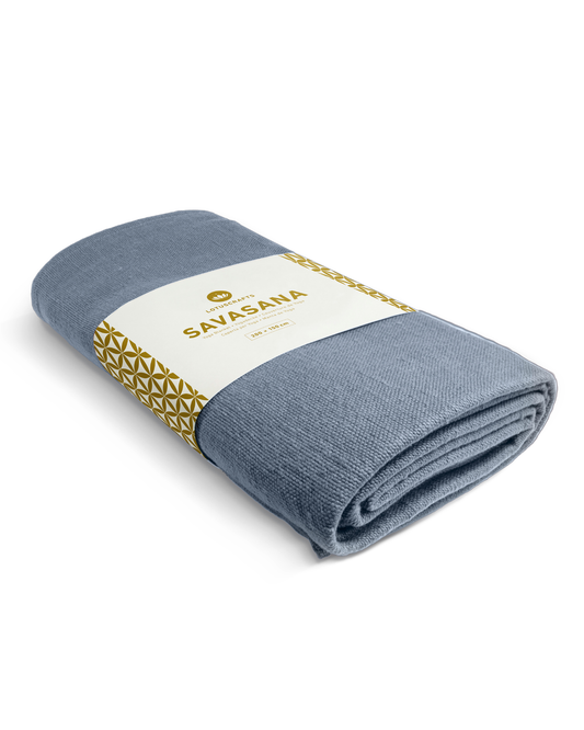 Couverture de yoga SAVASANA 100 % coton (bio)