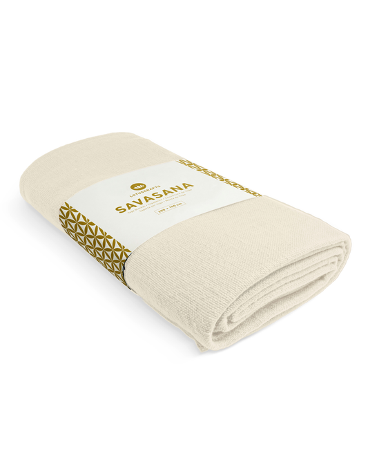 Couverture de yoga SAVASANA 100 % coton (bio)